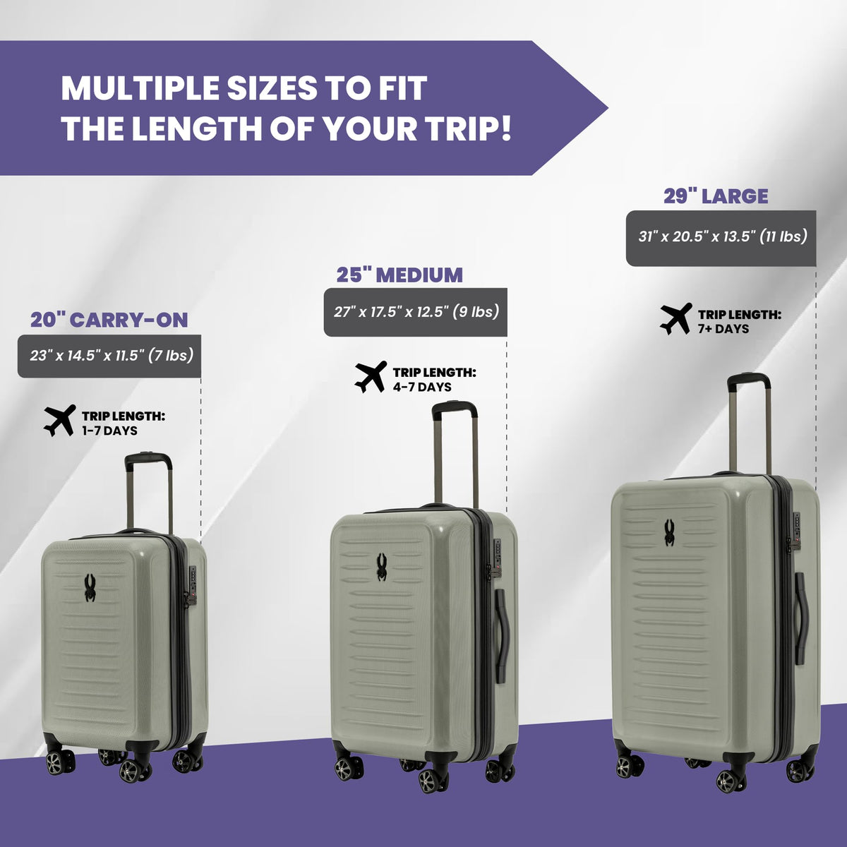 Rails 20 Inch Expandable Hardside Carry (Moss Gray / Carry-On)