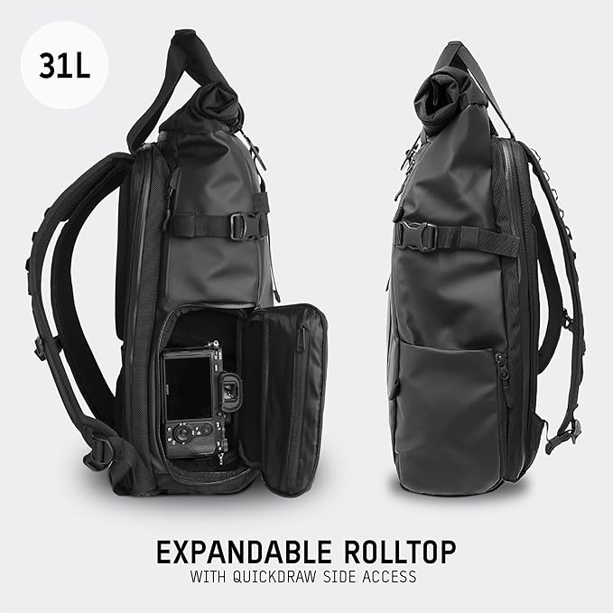 WANDRD PRVKE 31L, V3 Backpack: Weather-Resistant Travel & Camera Backpack - Image 2