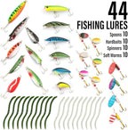 Dr.Fish Fishing Rod and Reel Combos 125-Pieces Telescopic Spinning Pole Reel - Image 2