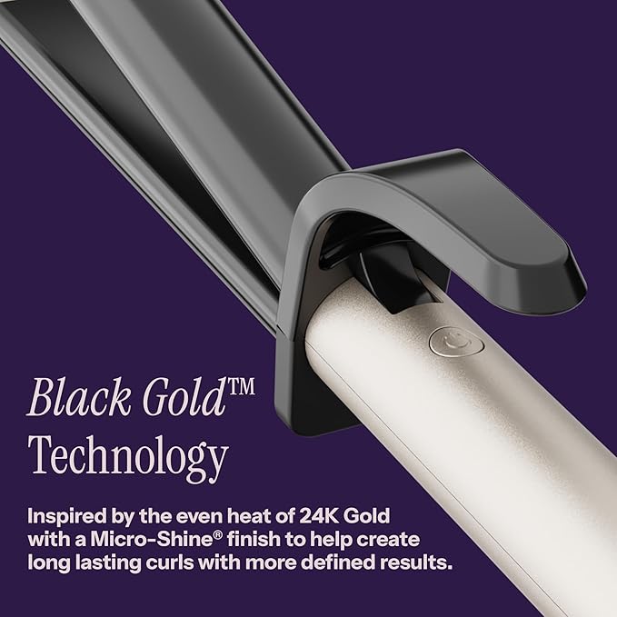 HOT Tools Pro Artist Protect & Style CurlStraight Styler | 2-in-1 Easy-to-Use, Use as Curling Iron, Flat Iron, or a Wand for Styling Curly or Straight Hair, 1 ¼" Curling Iron