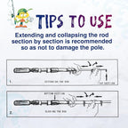 Kids Fishing Pole, Portable Telescopic Kids Fishing Poles - Image 7