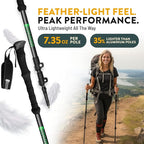100% Carbon Fiber Trekking Poles by USA Brand - Image 3