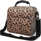 FlowFly Double Layer Cooler Insulated Lunch Bag Adult Lunch Box Large Tote Bag - Image 8