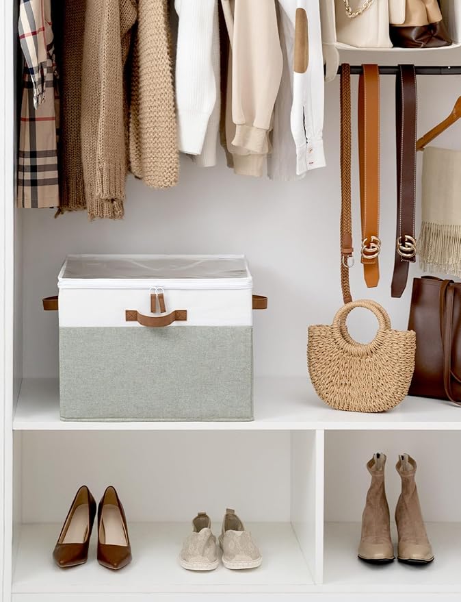 StorageWorks Shoe Organizer for Closet, Fits up to 16 Pairs, Shoe Cubby Storage - Image 5
