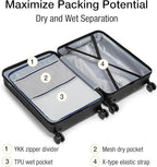 KYME 26 Inch Luggage TSA Approved Hardshell 26" Suitcases - Image 3