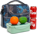 FlowFly Double Decker Cooler Insulated Lunch Bag Large Tote - Image 7