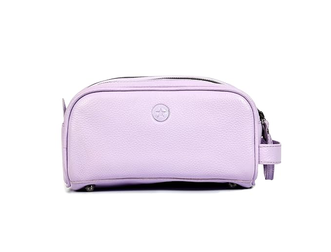 10" Premium Leather Toiletry Travel Pouch - Image 2