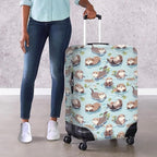 Otter Print Suitcase Cover Fit 18-21 Inch Travel Luggage Covers - Image 4