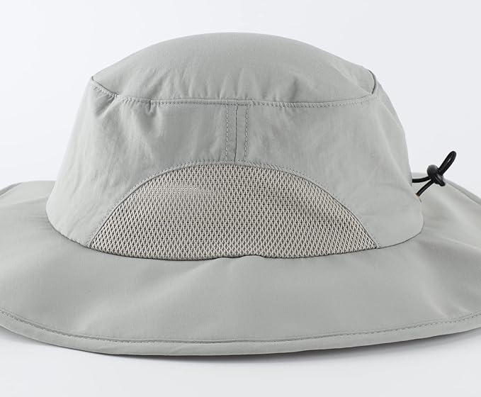 Home Prefer UPF50+ Mens Sun Hat Wide Brim Fishing Hat - Image 4