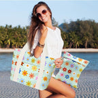 Beach Bags Wet Bag for Swimsuit Tote Bag for Friends Travel Gifts, Aloha Bags - Image 4