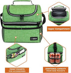 OPUX Lunch Box For Men Women, Insulated Large Lunch Bag Adult Work, Double - Image 6