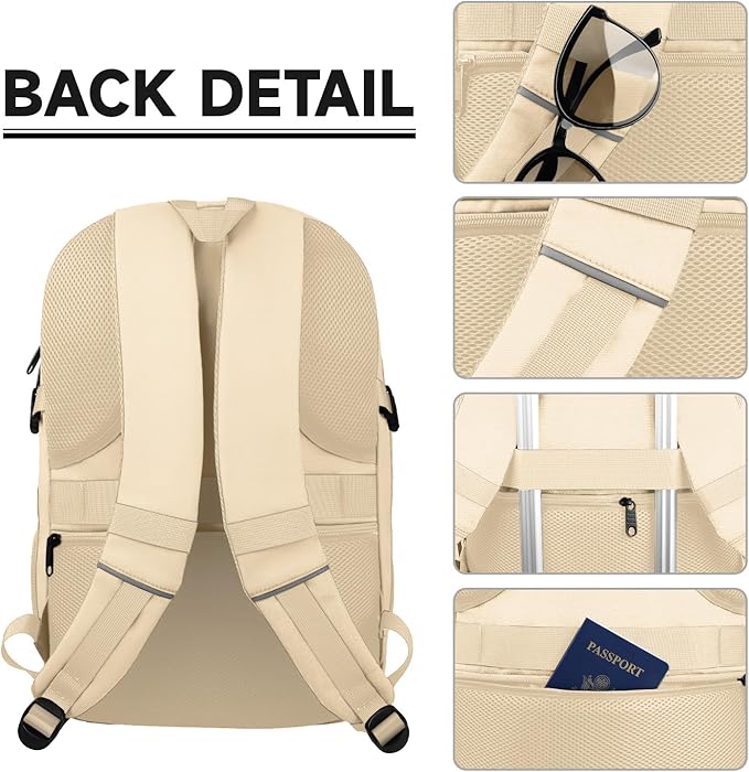 Lapsouno 15.6 Inch Laptop Backpack - Image 3