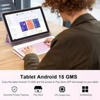 Android 15 Tablet 10 Inch, 20GB RAM+128GB ROM/2TB Expandable, 2 in 1 Tablets - Image 4