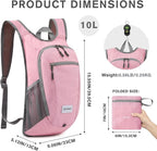 G4Free 10L/15L Hiking Backpack Lightweight Packable Hiking Daypack Small Travel - Image 4