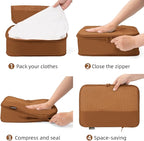 4 Piece Compression Packing Cubes - Image 4