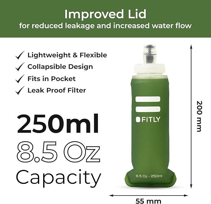 Soft Flask - Shrink As You Drink Soft Water Bottle - Image 6