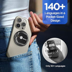 3-in-1 AI Translator Recorder, Language Translator Device, NO FEE - Image 3