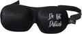 Bucky Ultralight Comfortable Contoured Travel and Sleep Eye Mask, Do Not Disturb by Bucky