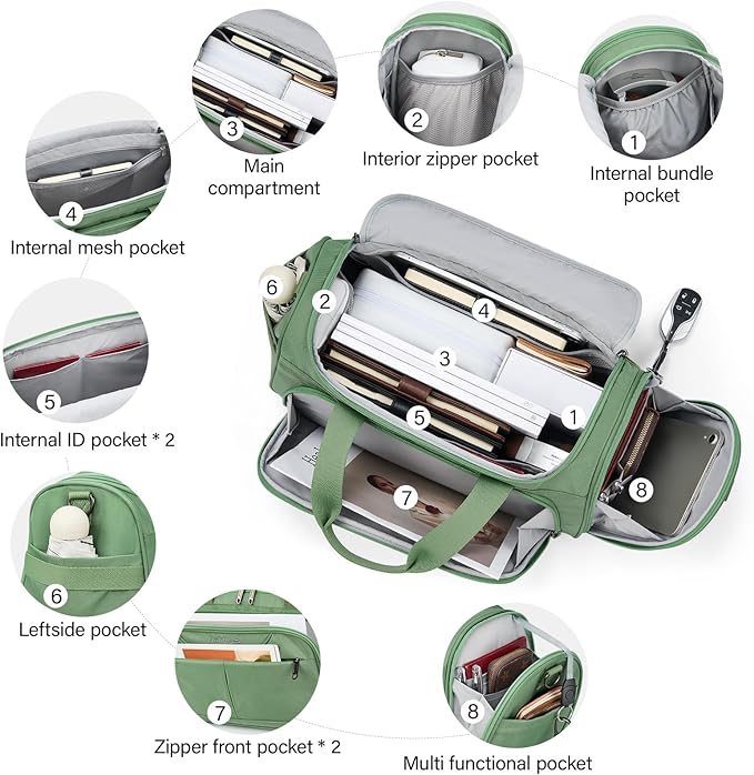 Hanke Underseat Carry On luggage Bags - Image 3