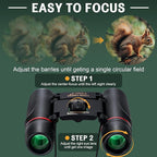 30X60 Small Binoculars for Adults Folding Bird Watching - Image 5
