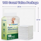100 Pack Disposable Diaper Changing Pads - Image 7