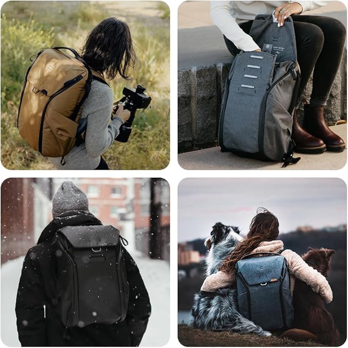 Peak Design Everyday Backpack V3 20L, MagLatch Top, Dual Side Access, FlexFold - Image 6
