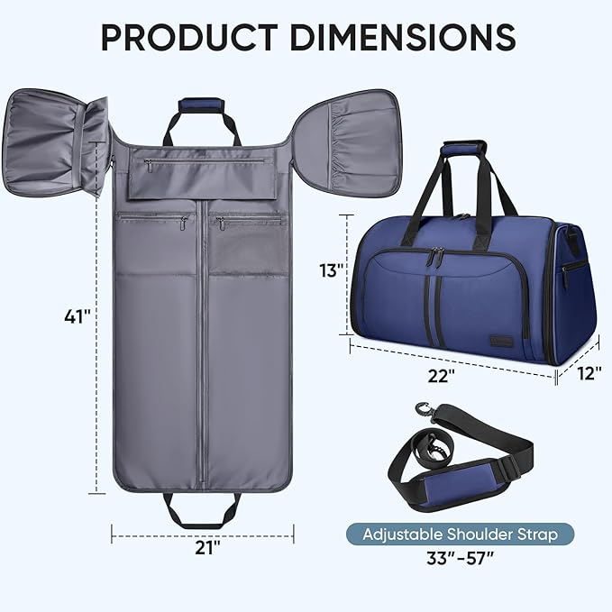 BALEINE Convertible Garment Bag - Image 2