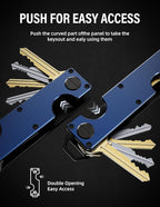 Key Organizer Key Holder Compact Key Case Minimalist Metal Key Chain Key Holder - Image 5