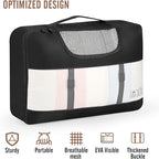 Veken 10 Set Packing Cubes for Travel Essential, Suitcase Organizer Bags in 4 - Image 4