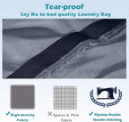 Heavy Duty Laundry Bag 2 Pack XL Nylon Laundry Bags - Image 3