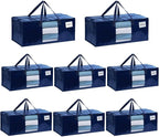 VENO 8 Pack Moving Bags Extra Large Storage Bags by Veno