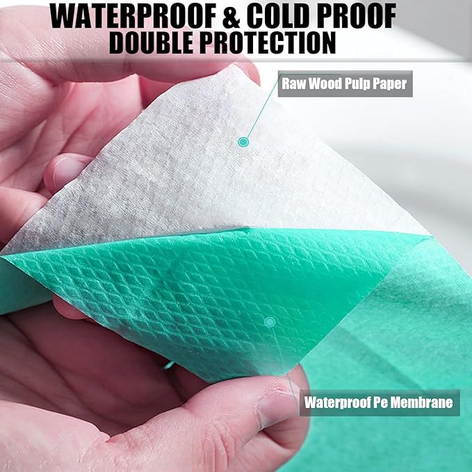 80 Pack Toilet Seat Covers Disposable 16x24 Inch XL Portable Toilet Liners - Image 3