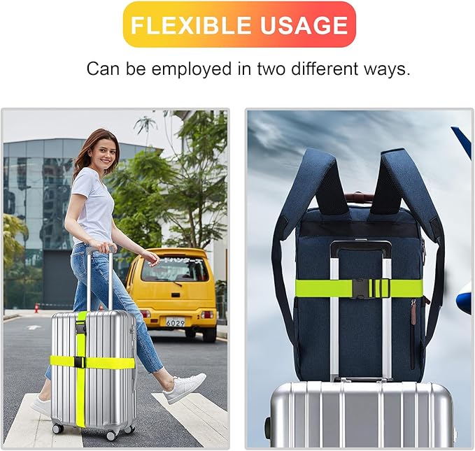 Luggage Straps for Suitcases TSA Approved, Travel Belt Suitcase Belt, Suitcase - Image 7