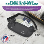 Travel Money Belt & Passport Holder - Image 3