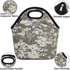 FlowFly Neoprene Lunch Tote Insulated Thermal Reusable Lunch Bag Box - Image 4