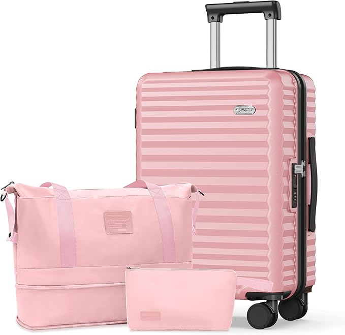 SHOWKOO Suitcase Hardside Expandable Luggage Set, Suitcase by SHOWKOO