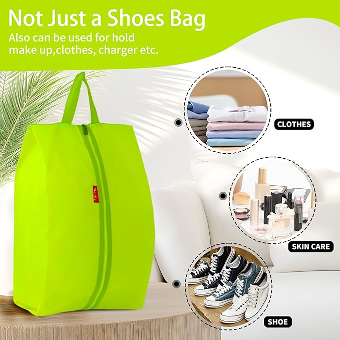 6pcs Portable Shoe Organizer, Travel Pouches - Image 6