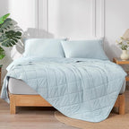 Cozy Bliss Cooling Blanket for Hot Sleepers, Q-Max 0.4 Cooling Comfort King Size - Image 4