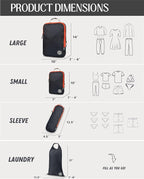 Compression Packing Cubes Set for Travel - Image 5