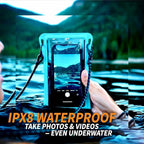 Waterproof Phone Pouch w/Long Lanyard | IPX8 Adventure Grade Cellphone Dry Bag - Image 5