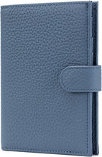 RFID Slim Passport Holder for Man & Women, Compact Leather Passport Wallet by Karmiir