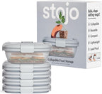 STOJO Collapsible Sandwich Box – 24oz, Reusable Food Storage Container by stojo