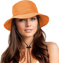 Durio Waterproof Bucket Hats for Woman UPF 50+ Sun Hat UV Protection Packable by DURIO