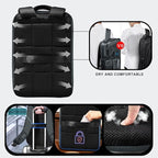ZINZ Laptop Backpack 15 15.6 16 Inch, Expandable Computer Rucksack - Image 5