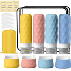 16Pack Travel Bottles for Toiletries, TSA Approved Travel Size Toiletries by Silevoler