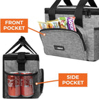 OPUX Soft Cooler Bag, Insulated Collapsible Lunch Cooler Bag - Image 5