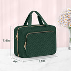 Wedama Toiletry Bag for Women, Medium Cosmetic Travel Bag, Hanging Toiletry Bag - Image 5
