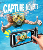 Hiearcool Waterproof Phone Pouch, Universal Case Compatible - Image 5