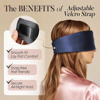 LULUSILK Reversible Mulberry Silk Sleep Mask - Image 4