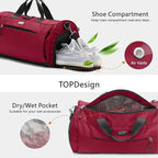 TOPDesign Gym Bag for Women & Men, Unisex Duffel Bag - Image 6